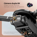 🚀 Drone V88 8K 5G GPS Profissional – Câmera Dupla HD | Estabilização | Evitação de Obstáculos | Longo Alcance | Quadcopter RC