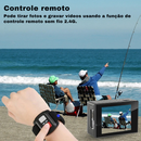 🎥 Câmera Esportiva Wi-Fi à Prova d’Água | 1080P 30FPS | Tela 2.0” | 170º Grande Angular | Mini Action Cam para Esportes Radicais