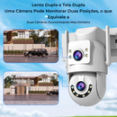 📹 Câmera de Segurança Jooan 4K 8MP Wi-Fi PTZ | Lentes Duplas | Zoom Digital 5X | Visão Noturna Colorida | IP66 à Prova d’Água | Monitoramento Remoto via App