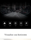 Película anti-chuva para viseira de capacete de motocicleta -  Película anti-embaçamento - Alta definição