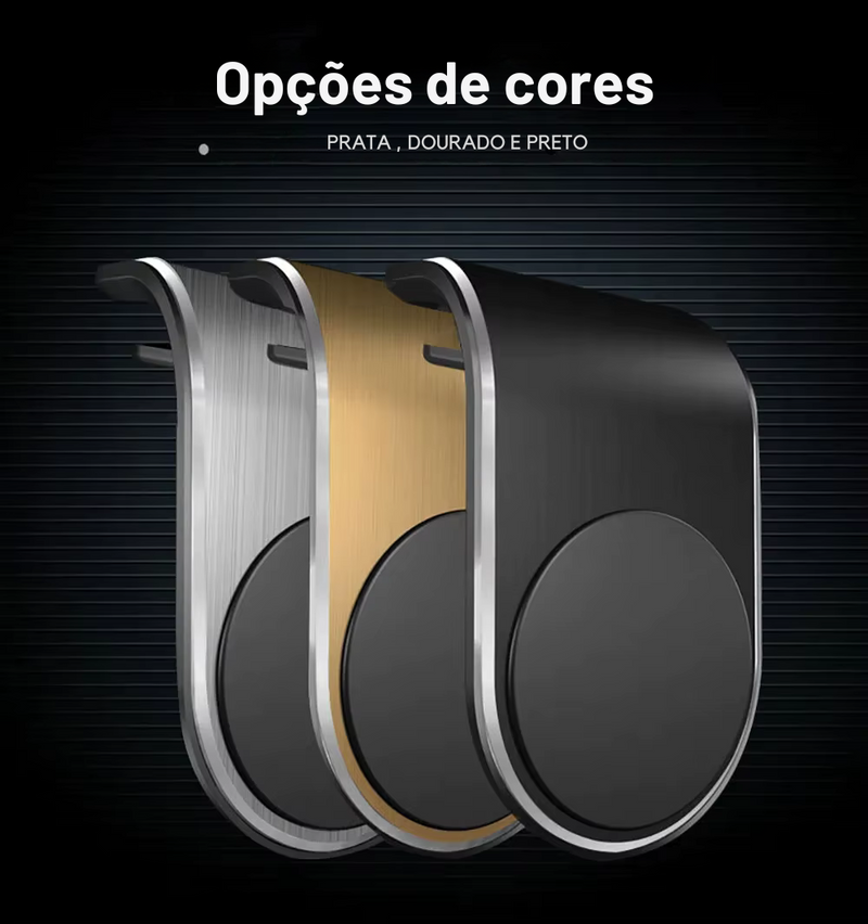 Suporte magnético para celular no carro -  Magnético