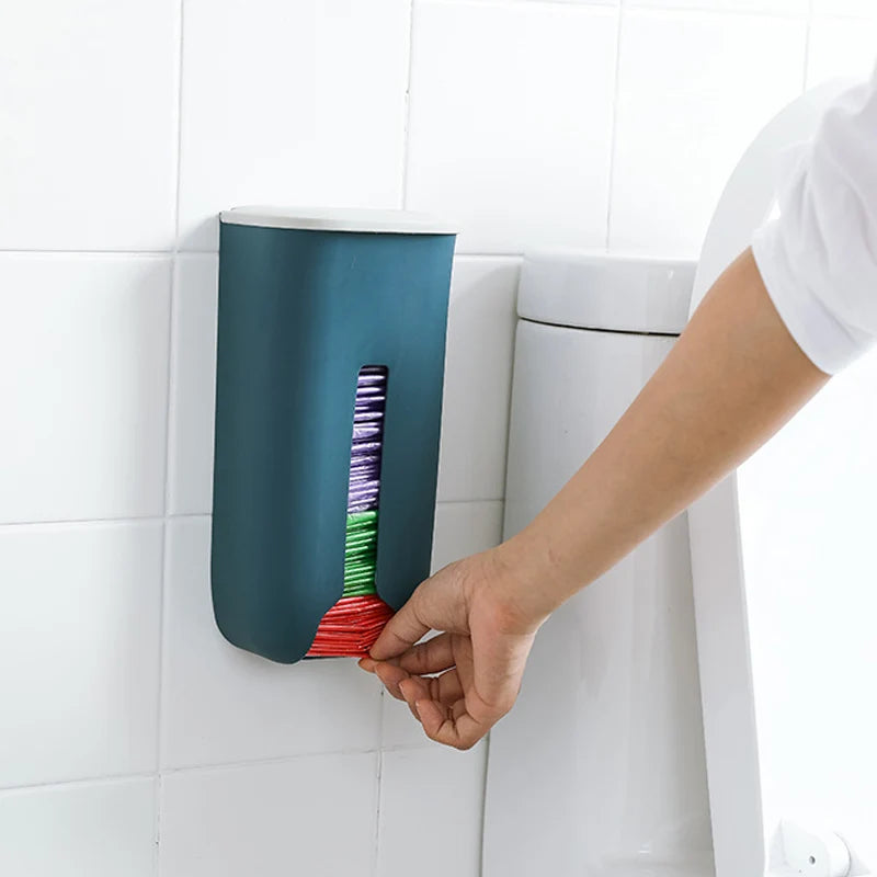 Puxa Saco - Caixa Organizadora de Sacos Plásticos para Parede – 2L