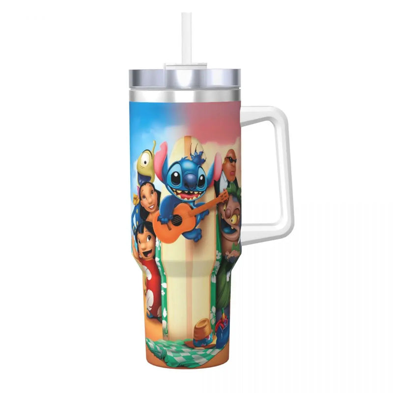 Copo Térmico Personalizado -  LitleStitch Cartoon 1.2L