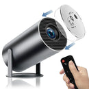 🎥 Projetor Portátil  HY300 Plus 2025 | Android 11 | 4K Suportado | 9500 Lúmens | Wi-Fi 6 + Bluetooth 5.0 | Keystone Automático | Mini Cine em Casa