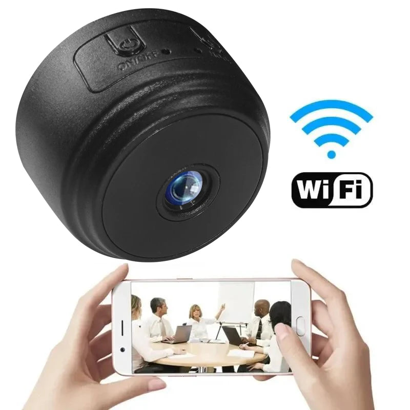 📹 Mini Câmera WiFi A9 | 720P HD | Monitoramento Inteligente