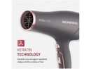 Secador Mondial Keratin Graphite e Rosé - Hair Dryer - 220V