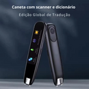 🖊️ Caneta Tradutora Inteligente A15 | Scanner de Texto com Voz | Tradução em 112 Idiomas | Leitura para Dislexia e Autismo | Wi-Fi + Bluetooth | Tela Touch