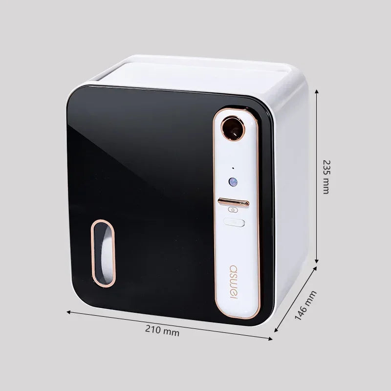 Porta-Papéis com Sensor e Aromatizador – Carregamento USB