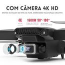 🚀 Drone Profissional E88 Pro 4K – Wide Angle | Câmera HD | WiFi FPV | Dobrável | Retenção de Altura | Controle Remoto | Quadcopter RC
