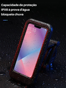 Suporte de celular para motocicleta - A prova d'água - Universal - Rotação 360º